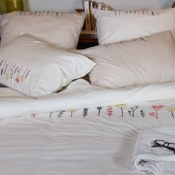 Remise ✨ Sensei Maison Lot De 2 Taies D'oreiller Brodées En Percale De Coton FLORIALES ???? -LOLLYBEL Magasin unnamed file 3828