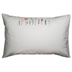 Remise ✨ Sensei Maison Lot De 2 Taies D'oreiller Brodées En Percale De Coton FLORIALES ???? -LOLLYBEL Magasin unnamed file 3830