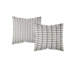 Le moins cher ???? Parure Housse De Couette En Coton 57 Fils Motif Quadrillage ????