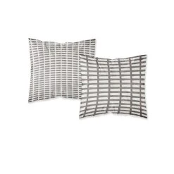 Le moins cher 😉 Parure Housse De Couette En Coton 57 Fils Motif Quadrillage 🎁