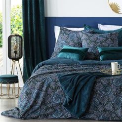 Les meilleures critiques de ???? Parure De Lit 3 Pièces Eventail 240x220cm Bleu ????