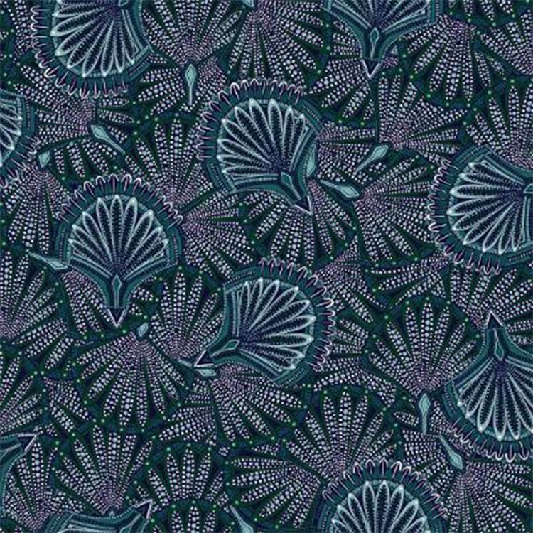 Parure de Lit 3 Pièces Eventail 240x220cm Bleu Les meilleures critiques de ???? Parure De Lit 3 Pièces Eventail 240x220cm Bleu ???? -LOLLYBEL Magasin unnamed file 394