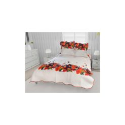 Nouveau ???? Soleil D'ocre Couvre-lit Boutis Coton 220x240 Cm AMELIE Avec 2 Taies D'oreiller ????