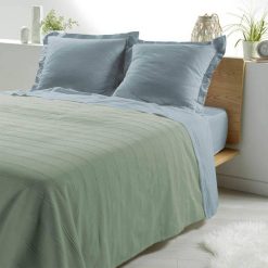 Offres ???? Paris Prix Couvre-Lit Symphonie 180x220cm Kaki ⭐