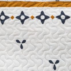 Meilleur prix ???? Dessus De Lit Imprimé Bando 220x240cm Blanc ⌛ -LOLLYBEL Magasin unnamed file 4128