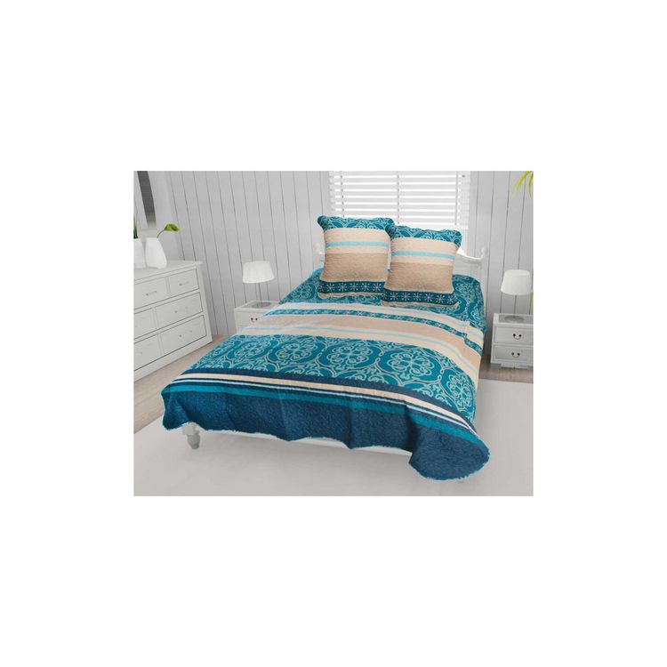 Soleil d'ocre Couvre-lit boutis coton 240x260 cm ANNA avec 2 taies d'oreiller Nouveau ???? Soleil D'ocre Couvre-lit Boutis Coton 240x260 Cm ANNA Avec 2 Taies D'oreiller ???? -LOLLYBEL Magasin unnamed file 4135