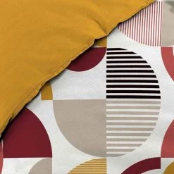 Sortie 😉 Paris Prix Parure De Lit 3 Pièces Neoline 240x220cm Terracotta 💯 -LOLLYBEL Magasin unnamed file 419