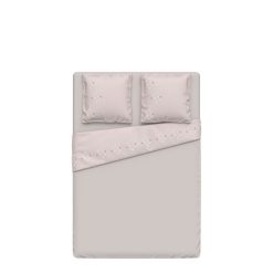 Meilleur prix ⭐ ACTUEL Parure De Drap En Coton 57 Fils Fleurs Brodées ALBANE ????