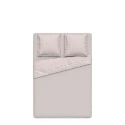 Meilleur prix ⭐ ACTUEL Parure De Drap En Coton 57 Fils Fleurs Brodées ALBANE 🤩