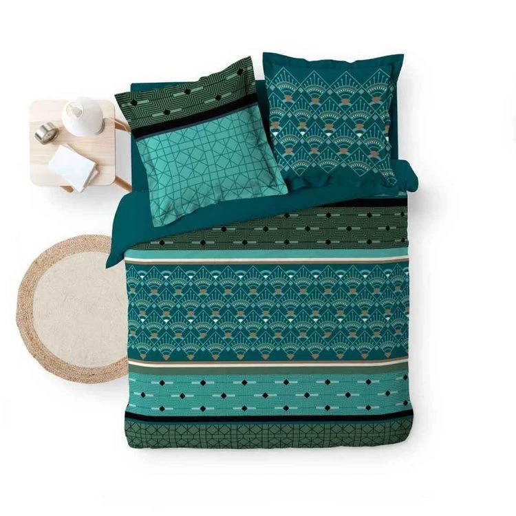 Coupon 😍 Paris Prix Parure De Lit 3 Pièces Leandro 260x240cm Vert ⭐ 2 Coupon 😍 Paris Prix Parure De Lit 3 Pièces Leandro 260x240cm Vert ⭐ – Image 2