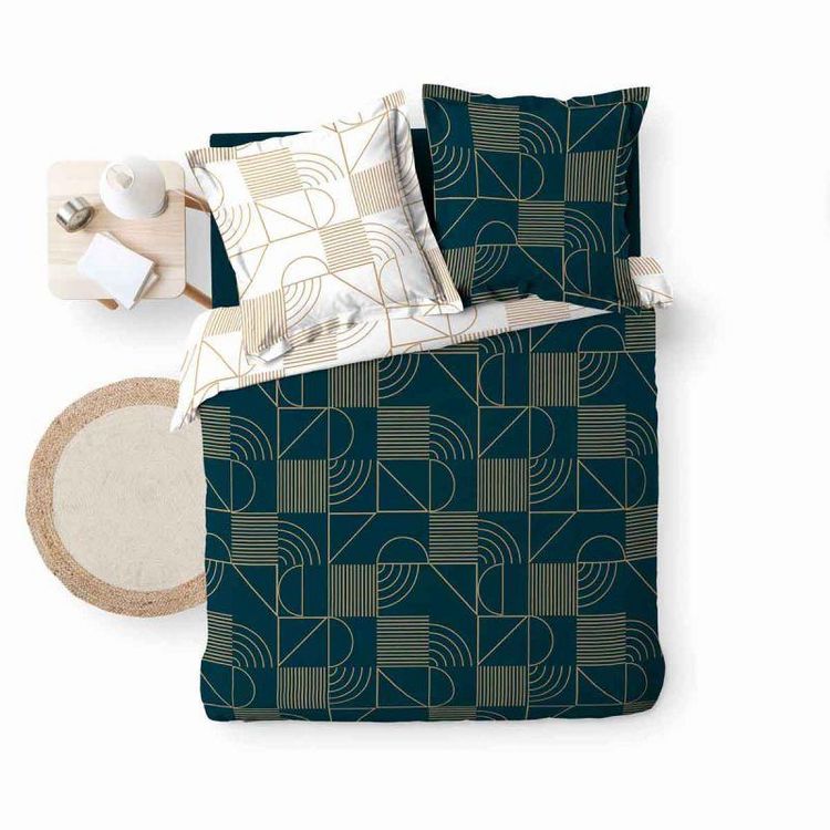 Paris Prix Parure de Lit 3 Pièces Lineor 260x240cm Marine Tout neuf ✔️ Paris Prix Parure De Lit 3 Pièces Lineor 260x240cm Marine ???? -LOLLYBEL Magasin unnamed file 514