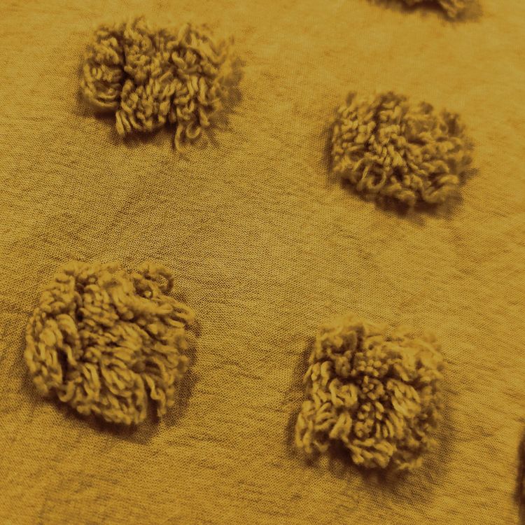 ATMOSPHERA Parure de lit en coton lavé Tuft - 240 x 220 cm - Jaune Ocre De gros ???? ATMOSPHERA Parure De Lit En Coton Lavé Tuft - 240 X 220 Cm - Jaune Ocre ✔️ -LOLLYBEL Magasin unnamed file 540