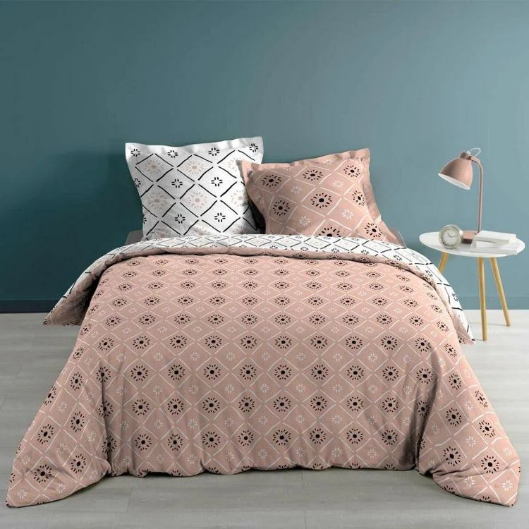 Offres 🔔 Paris Prix Parure De Lit 3 Pièces Tahina 240x220cm Rose 🛒 2 Offres 🔔 Paris Prix Parure De Lit 3 Pièces Tahina 240x220cm Rose 🛒 – Image 2