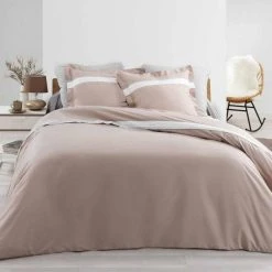 Promo 🎉 Paris Prix Parure De Lit 3 Pièces Astoria 240x220cm Naturel 😉