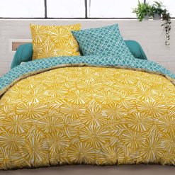 Les meilleures critiques de ???? Gentle Parure 4 Pièces Girasol 2 Personnes 100% Coton 57 Fils DH140 ✔️