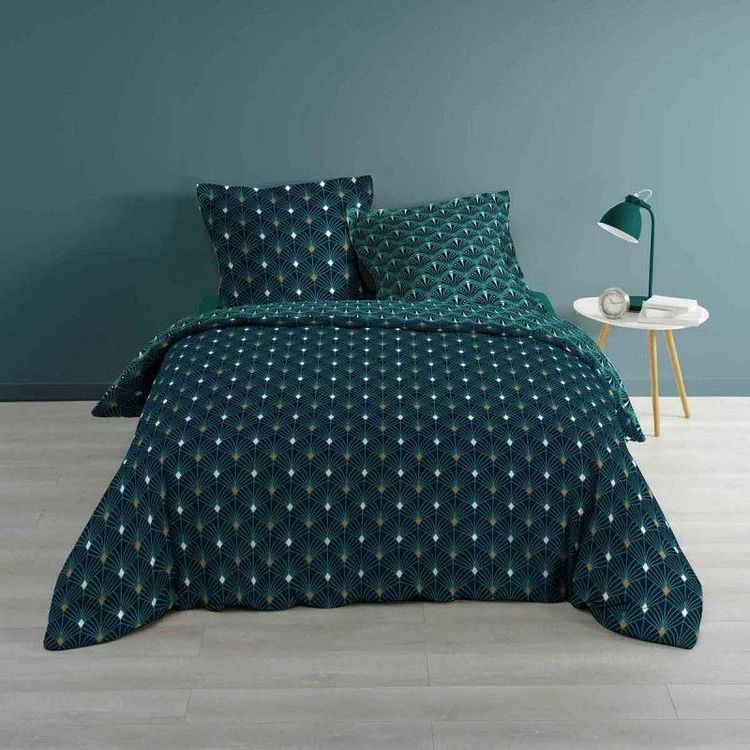 Vente flash ⌛ Paris Prix Parure De Lit 3 Pièces Meloe 240x220cm Bleu ❤️ 1 Vente flash ⌛ Paris Prix Parure De Lit 3 Pièces Meloe 240x220cm Bleu ❤️