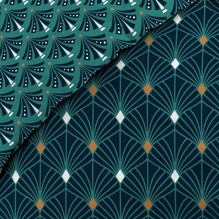 Vente flash ⌛ Paris Prix Parure De Lit 3 Pièces Meloe 240x220cm Bleu ❤️ 2 Vente flash ⌛ Paris Prix Parure De Lit 3 Pièces Meloe 240x220cm Bleu ❤️ – Image 2