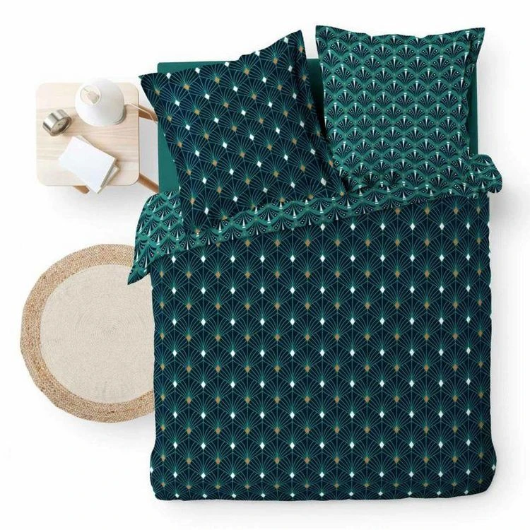 Vente flash ⌛ Paris Prix Parure De Lit 3 Pièces Meloe 240x220cm Bleu ❤️ 3 Vente flash ⌛ Paris Prix Parure De Lit 3 Pièces Meloe 240x220cm Bleu ❤️ – Image 3