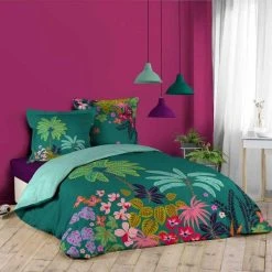 Top 10 ⭐ Paris Prix Parure De Lit 3 Pièces Kalya 260x240cm Vert 🌟