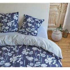 Sortie ❤️ Parure Housse De Couette + Drap Housse En Microfibre AMALYA 👏