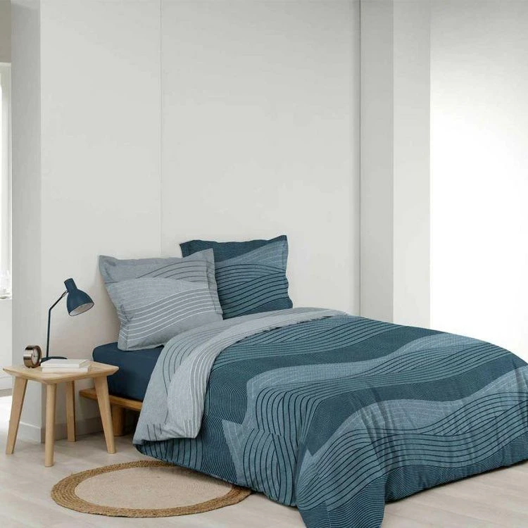 Meilleure affaire 🎁 Paris Prix Parure De Lit 3 Pièces Pampelonne 260x240cm Bleu ⭐ 2 Meilleure affaire 🎁 Paris Prix Parure De Lit 3 Pièces Pampelonne 260x240cm Bleu ⭐ – Image 2