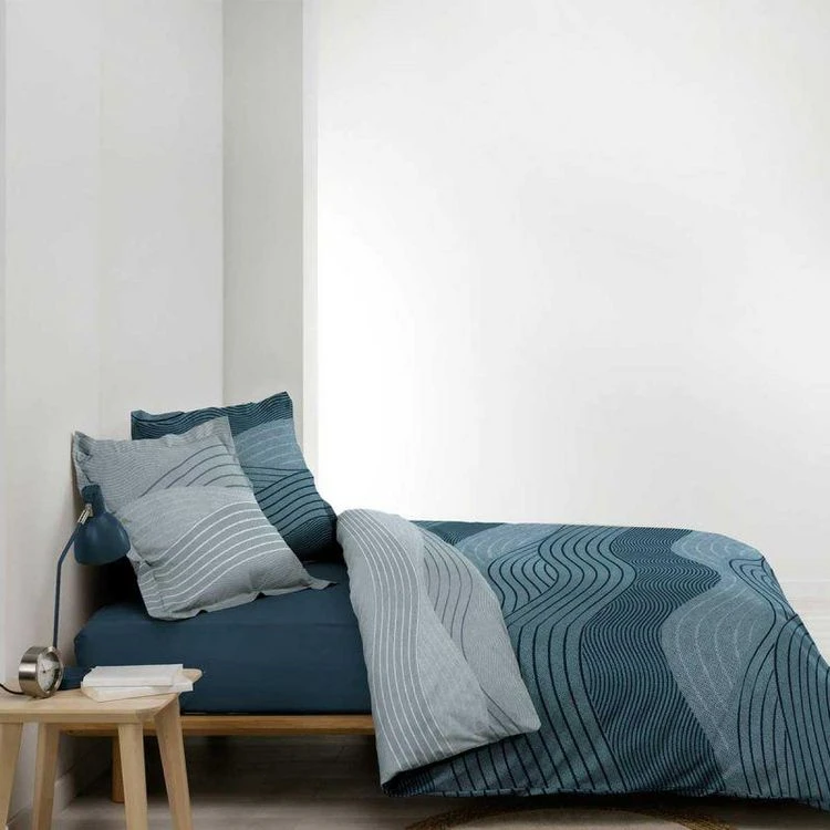 Meilleure affaire 🎁 Paris Prix Parure De Lit 3 Pièces Pampelonne 260x240cm Bleu ⭐ 3 Meilleure affaire 🎁 Paris Prix Parure De Lit 3 Pièces Pampelonne 260x240cm Bleu ⭐ – Image 3