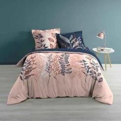 Grosses soldes ✨ Paris Prix Parure De Lit 3 Pièces Isabella 260x240cm Rose 💯