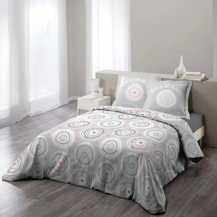 De gros ❤️ Paris Prix Parure De Lit 3 Pièces Disco 240x220cm Rose & Menthe 💯 1 De gros ❤️ Paris Prix Parure De Lit 3 Pièces Disco 240x220cm Rose & Menthe 💯