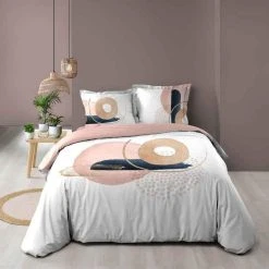 Meilleure vente 🛒 Paris Prix Parure De Lit 3 Pièces Novaline 240x220cm Blanc 🧨