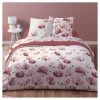 Sortie 😉 Parure Housse De Couette En Microfibre Motif Floral EMMY 🧨