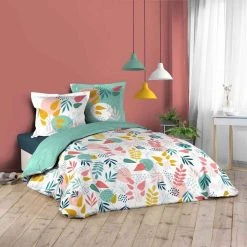 Meilleure affaire ❤️ Paris Prix Parure De Lit 3 Pièces Cassidy 240x220cm Multicolore ❤️
