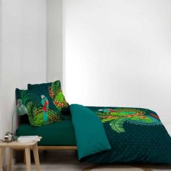 Grosses soldes ✔️ Paris Prix Parure De Lit 3 Pièces Calatea 260x240cm Bleu ⌛ -LOLLYBEL Magasin unnamed file 767