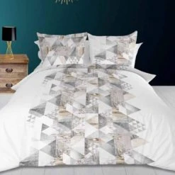 Budget 🌟 Soleil D'ocre Parure De Lit NORDIQUE 🔥