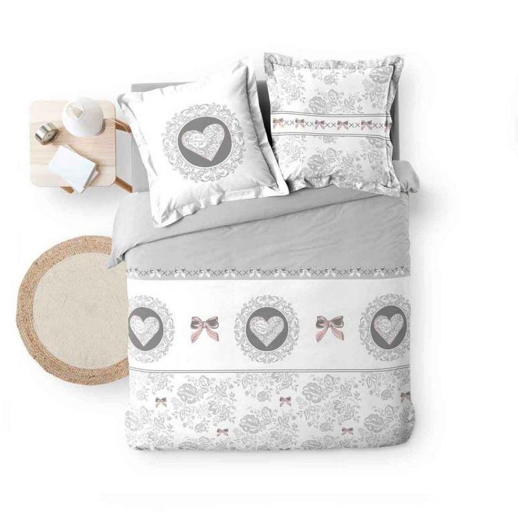 Paris Prix Parure de Lit 3 Pièces Valentina 240x220cm Blanc Grosses soldes ???? Paris Prix Parure De Lit 3 Pièces Valentina 240x220cm Blanc ???? -LOLLYBEL Magasin unnamed file 789