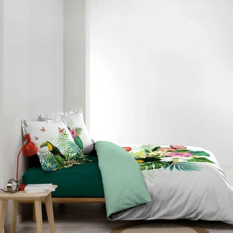 Meilleure affaire 💯 Paris Prix Parure De Lit 3 Pièces Honululu 260x240cm Blanc 🎉 3 Meilleure affaire 💯 Paris Prix Parure De Lit 3 Pièces Honululu 260x240cm Blanc 🎉 – Image 3