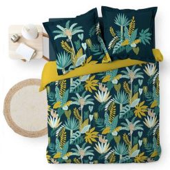 Meilleure affaire ???? Paris Prix Parure De Lit 3 Pièces Guinea 240x220cm Vert ???? -LOLLYBEL Magasin unnamed file 829