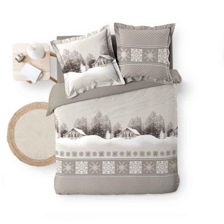 Paris Prix Parure de Lit 3 Pièces Chalet 240x220cm Gris Promo ✨ Paris Prix Parure De Lit 3 Pièces Chalet 240x220cm Gris ✨ -LOLLYBEL Magasin unnamed file 856