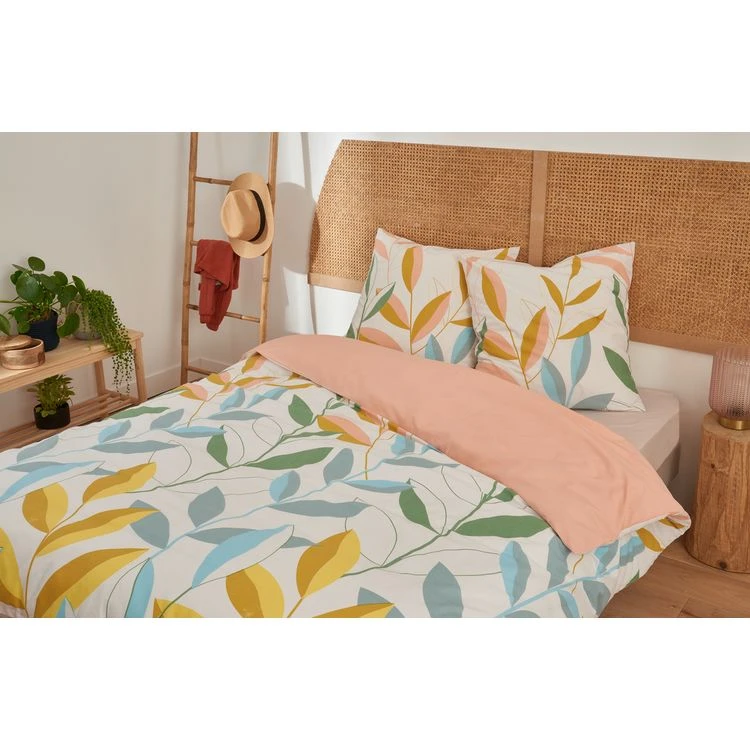 Grosses soldes 🛒 Parure Housse De Couette En Polycoton 51 Fils Motif Floral NIKITA 🌟 1 Grosses soldes 🛒 Parure Housse De Couette En Polycoton 51 Fils Motif Floral NIKITA 🌟