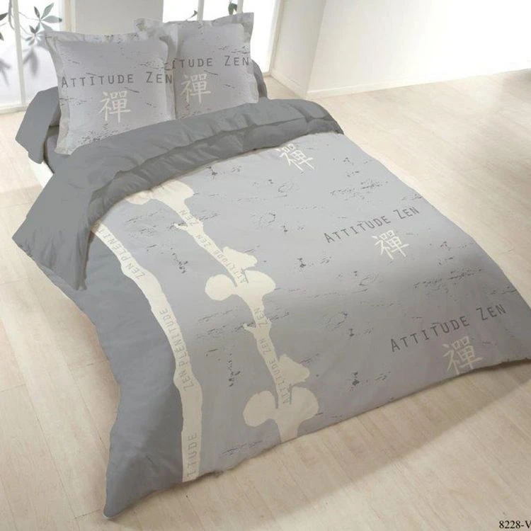 Vente flash 🌟 Dourev Housse De Couette 220x240 ZEN PLENITUDE + 2 Taies 🧨 1 Vente flash 🌟 Dourev Housse De Couette 220x240 ZEN PLENITUDE + 2 Taies 🧨