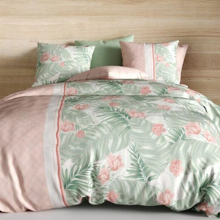 Tout neuf 🌟 No Name Parure 4 Pièces Bora 2 Personnes Coton 57 Fils DH160 ✨ 2 Tout neuf 🌟 No Name Parure 4 Pièces Bora 2 Personnes Coton 57 Fils DH160 ✨ – Image 2