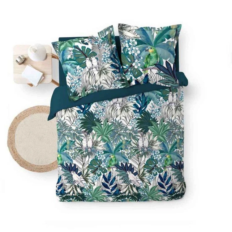 De gros ❤️ Paris Prix Parure De Lit 3 Pièces Colibri 240x220cm Vert 😀 2 De gros ❤️ Paris Prix Parure De Lit 3 Pièces Colibri 240x220cm Vert 😀 – Image 2