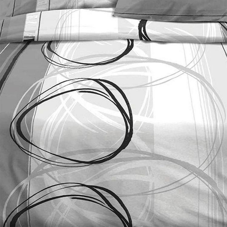 Kaliss Parure 4 pièces Roue libre gris 2 personnes 100% coton 57 fils Top 10 ???? Kaliss Parure 4 Pièces Roue Libre Gris 2 Personnes 100% Coton 57 Fils ???? -LOLLYBEL Magasin unnamed file 957