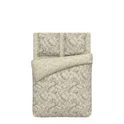 Promo ???? ACTUEL Parure Housse De Couette En Coton Organique 52 Fils Motif Tropical PASSION ????