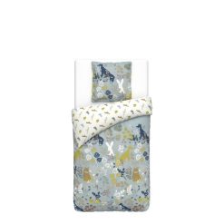 Grosses soldes ???? ACTUEL Parure Housse De Couette Enfant Imprimé Animaux De La Forêt ISSEY ????