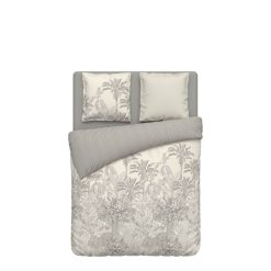 Grosses soldes ❤️ ACTUEL Parure Housse De Couette En Coton 70 Fils Motif Tropical PRICILLE ????