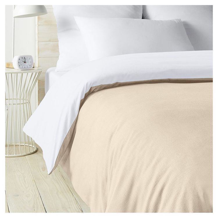 ACTUEL Housse de couette bicolore en coton 57 fils - collection permanente Meilleur prix ???? ACTUEL Housse De Couette Bicolore En Coton 57 Fils - Collection Permanente ???? -LOLLYBEL Magasin unnamed file 988